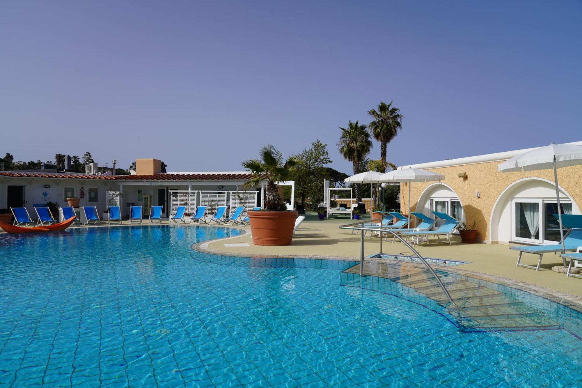 Hotel Parco Delle Agavi Форио Экстерьер фото